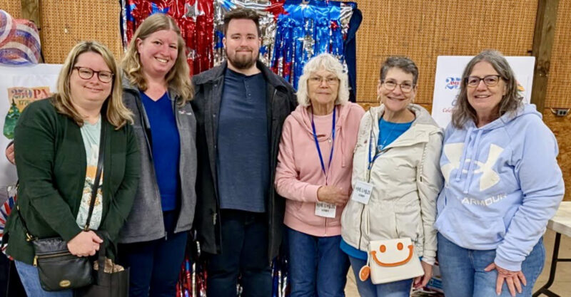 Rotary Club volunteers at Wine, Shines and Brews in the Wild